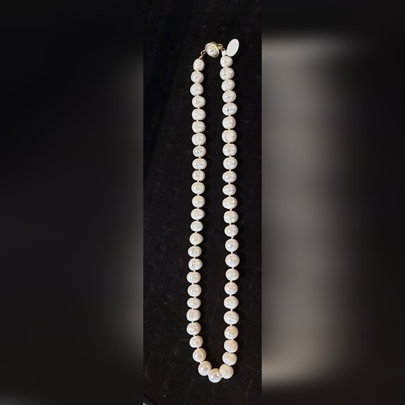 19" Semi-Baroque Circled Pearls 11mm - Picture 2 of 5